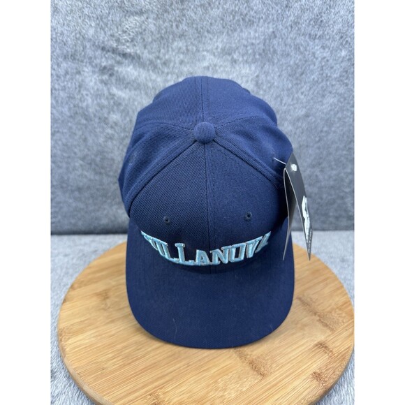 Villanova Wildcats University Hat Cap Snap Back Adult Blue Starter Black Label - Picture 8 of 10